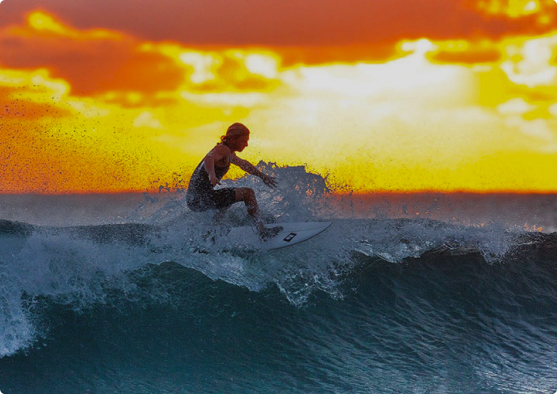 Фотография серфингиста